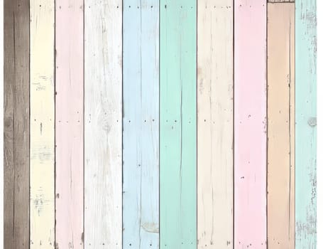 A vivid arrangement of pastel wooden planks offers a delightful backdrop, featuring soft blues, pinks, and whites ideal for creative projects.