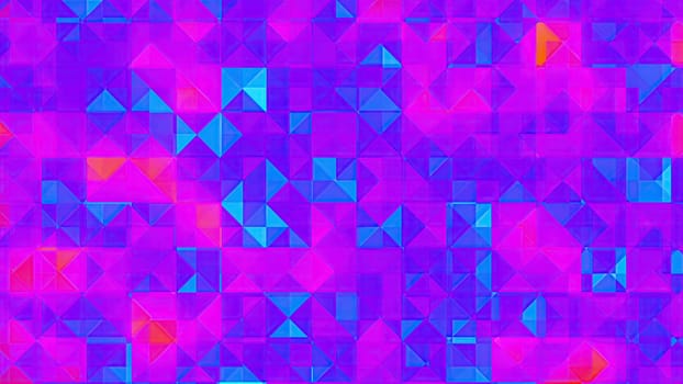 Abstract triangles pattern. Computer generated 3d render