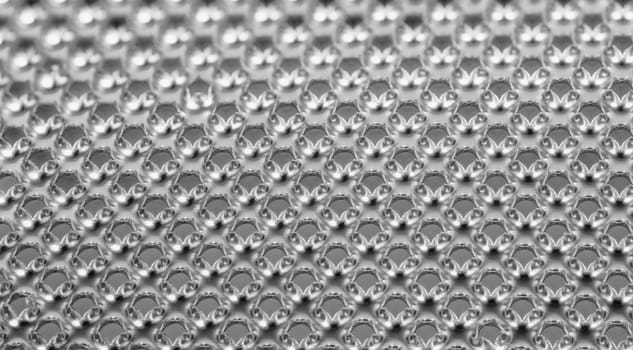 Abstract macro background of a metallic chese grater