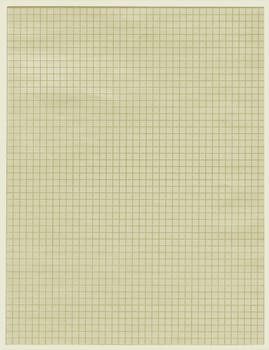 Vintage graph paper featuring a detailed grid pattern