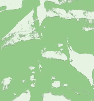 Green and white abstract textured background forming an intriguing visual with its dynamic shapes and contrasting colors
