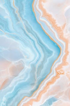 A serene blue and orange marble background featuring smooth waves and delicate textures, perfect for abstract, stone, or decorative designs. Ideal for adding a calm and luxurious touch.