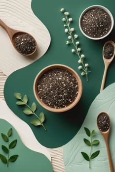 Chia seeds are a nutritious superfood packed with antioxidants, fiber, and protein. They provide omega-3 fatty acids and can be used in various dishes like yogurt, oatmeal, or baking.