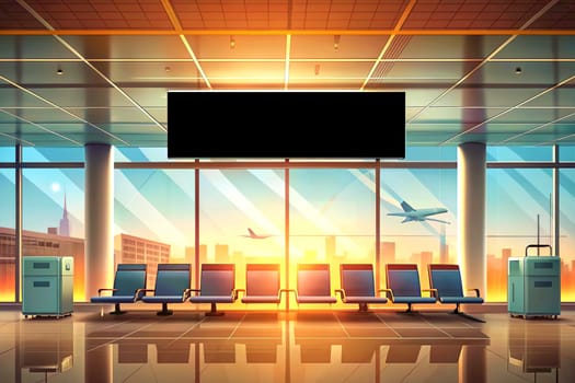 a complex of runways and buildings for the takeoff, landing, and maintenance of civil aircraft, with facilities for passengers