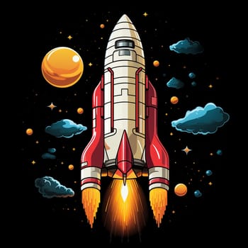 Rocket icon, created with generative AI