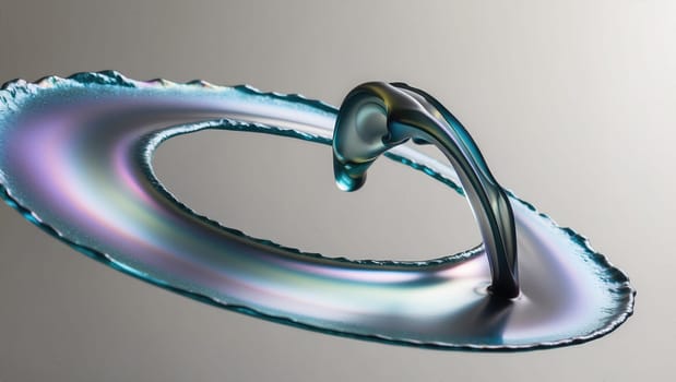A stunning abstract liquid swirl design on a clean white background, showcasing a dynamic blend of bright colors, including blues, reds, and yellows, creating a sense of motion and energy.