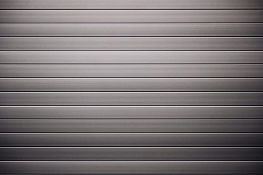 Close-up of the roller shutters