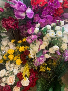 lots of flower plants showcase background