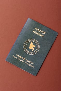 International passport of Bangladeshi citizen for global business, emigration and travelling