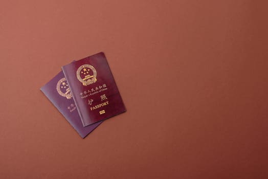 China Citizen Passport, Chinese document for global business, emigration or travelling