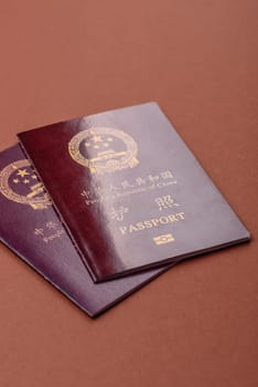 China Citizen Passport, Chinese document for global business, emigration or travelling