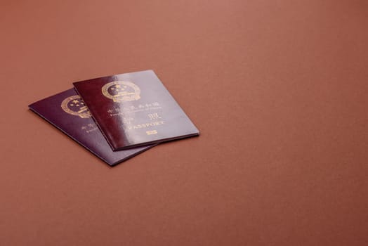 China Citizen Passport, Chinese document for global business, emigration or travelling