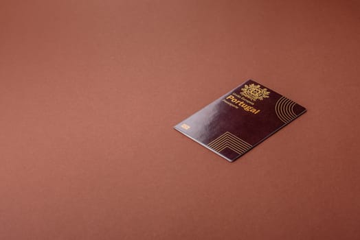 Portugal passport, Portuguese document for global business, emigration or travelling.