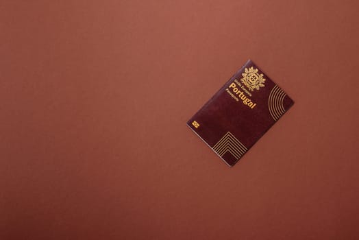 Portugal passport, Portuguese document for global business, emigration or travelling.