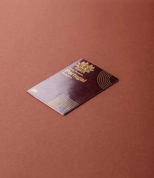Portugal passport, Portuguese document for global business, emigration or travelling.