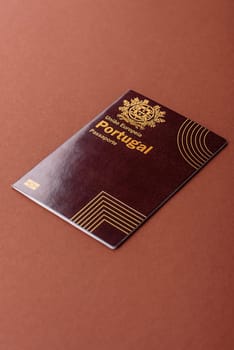 Portugal passport, Portuguese document for global business, emigration or travelling.