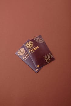 Portugal passport, Portuguese document for global business, emigration or travelling.