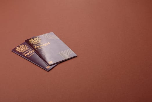 Portugal passport, Portuguese document for global business, emigration or travelling.
