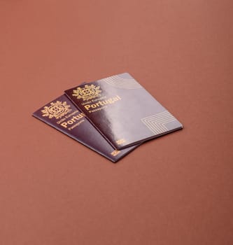 Portugal passport, Portuguese document for global business, emigration or travelling.