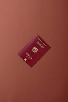 German passport, German document for travelling, border crossing, for business purposes