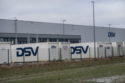 Niederlassung des dänischen Transportunternehmens DSV, Nordrhein-Westfalen, Deutschland, Weilerswist
