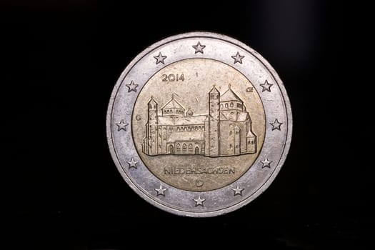 deutsche 2-Euro Münze St. Michaeliskirche Hildesheim