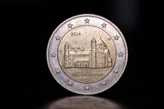 deutsche 2-Euro Münze St. Michaeliskirche Hildesheim