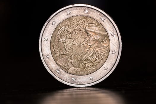 österreichische 2-Euro Gedenkmünze 35 Jahre Erasmus-Programm