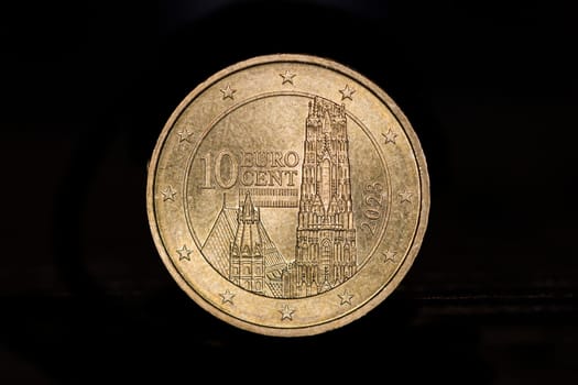 österreichische 10-Eurocent Münze Stephansdom Wien