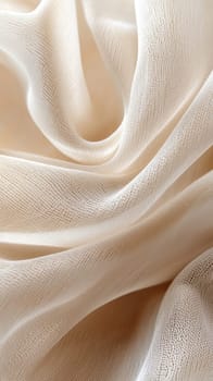 Soft fabric textures blend harmoniously in beige and cream tones, creating an elegant, warm, and minimalist abstract background. This refined design is perfect for various creative projects.