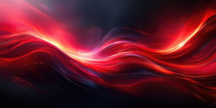 High-contrast streaks of deep red and black create an abstract background with a sense of bold expression and dramatic tension, ideal for professional and artistic applications.