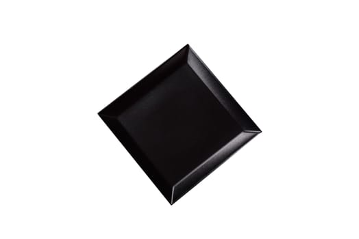 Empty plate with fork, cutlery for dinner table. Kitchen empty plate for meals