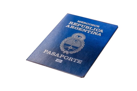 Argentine passport for travelling, flying and doing business. Argentina document, id for crossing the border