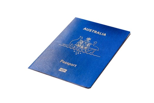 Australian passport for travelling, flying and doing business. Australia document, id for crossing the border