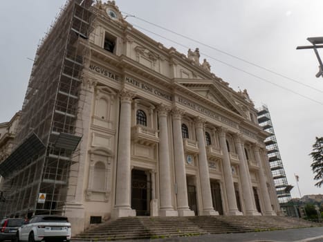 The Madre del Buon Consiglio italian Crowned Mother of Good Counsel is a Roman Catholic church in Naples, southern Italy. It is located on the hillside leading up to the Capodimonte palace
