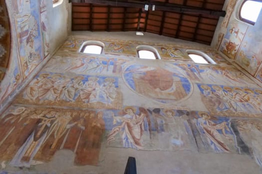 Sant'Angelo in Formis is an abbey in the municipality of Capua in southern Italy. The church, dedicated to St Michael the Archangel, lies on the western slopes of Monte Tifata. High quality photo