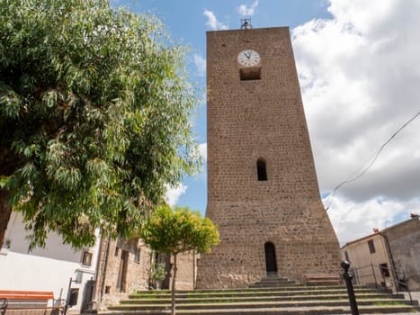 Pietravairano, a medieval village in the province of Caserta, Italy. High quality photo