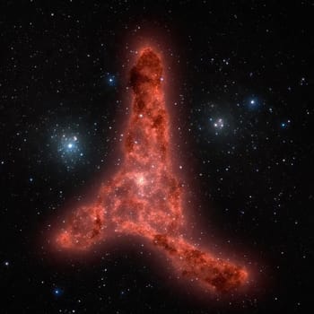 Nebula in space