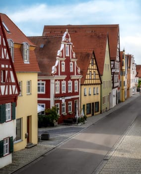 Historic old town of Noerdlingen (Germany)