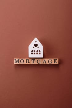 House, real estate or property bought with a mortgage, purchase or sale of apartments according to a financial contract