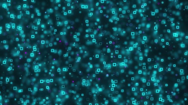 Abstract blue technology background. Computer generated 3d render