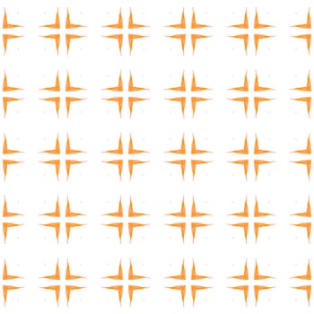 Organic tile. Orange alluring boho chic summer design. Textile ready powerful print, swimwear fabric, wallpaper, wrapping. Trendy organic green border.