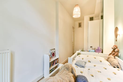 A warm and inviting bedroom featuring soft lighting, a plush bed, and cozy decor elements that create a serene atmosphere for relaxation.
