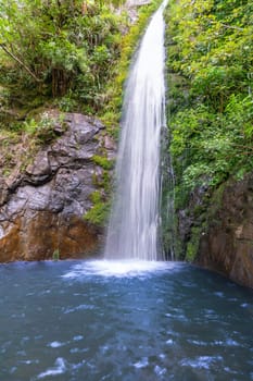 Washpen Falls waterfall in Canterbury New Zealand
