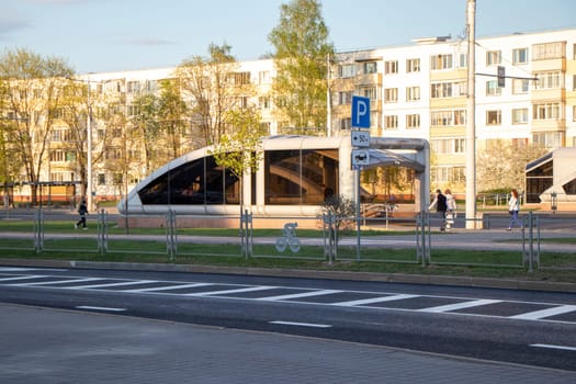 Shot of the underground pedestrian crossing in the city
