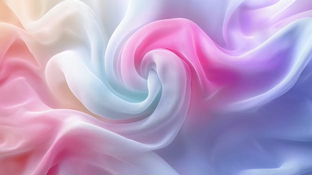 calming color swirl fractal backgrou