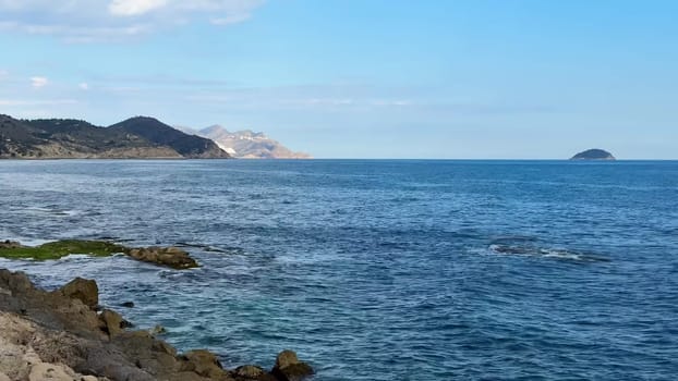Discover breathtaking coastal vistas that showcase clear, sparkling waters alongside enchanting distant islands