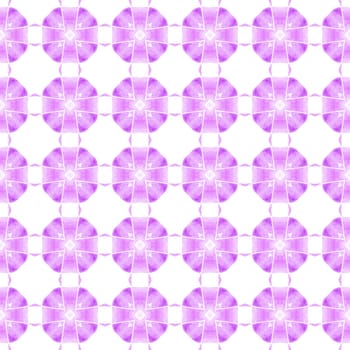 Mosaic seamless pattern. Purple fascinating boho chic summer design. Textile ready creative print, swimwear fabric, wallpaper, wrapping. Hand drawn green mosaic seamless border.