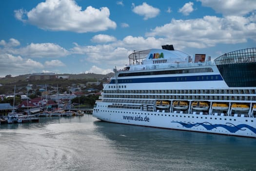 ANTIGUA, WEST INDIES - February 3, 2025: Aida Luna in Antigua