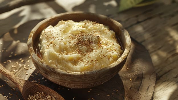 humus Photorealistic Photo. --ar 16:9 --style raw --v 6 Job ID: 8195278d-598e-4b87-baaa-90eab262a905